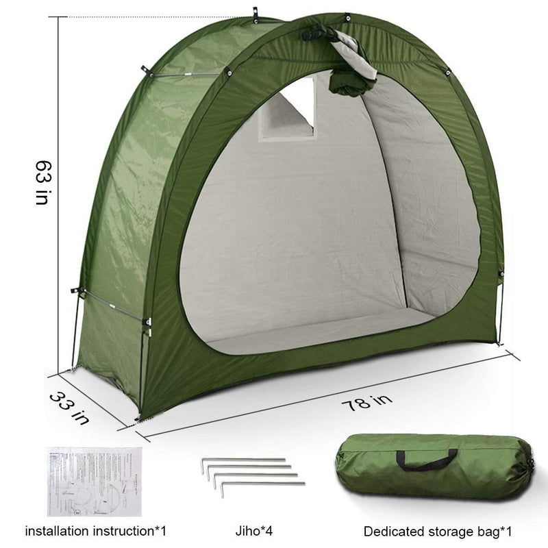 Outdoor Bike Cover Storage Shed Tent
