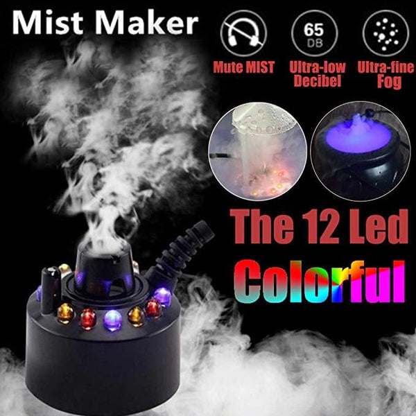 12-LED Ultrasonic Mist Maker - Aisitin Online