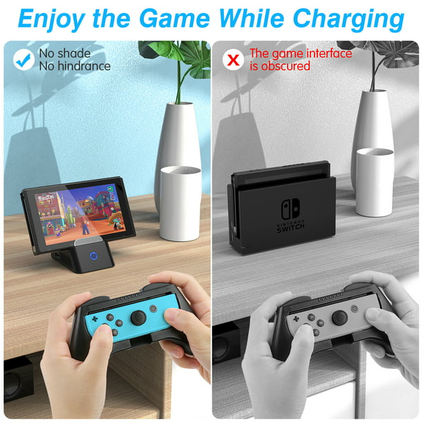 HEYSTOP Switch Dock for Nintendo Switch / Switch OLED Charger, Portable HDMI TV Docking Station Charging Dock Replacement for Nintendo