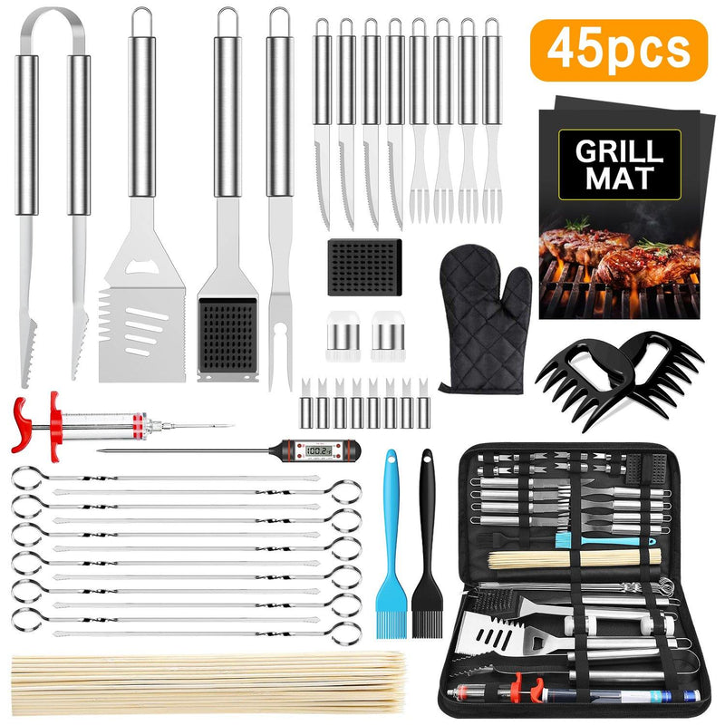 BBQ Grill Accessories Grill Tools Set(45pcs) - Aisitin Online
