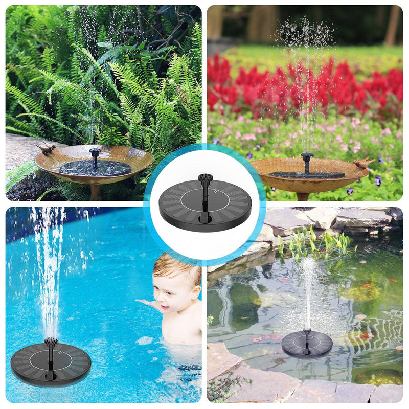 2.5W Solar Fountain Pump (Without battery , 6.85 inch) - Aisitin Online