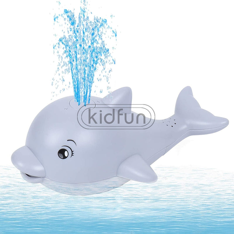Baby Bath Toys Spray Water Whale LED Light Up Bath Toys for Kids