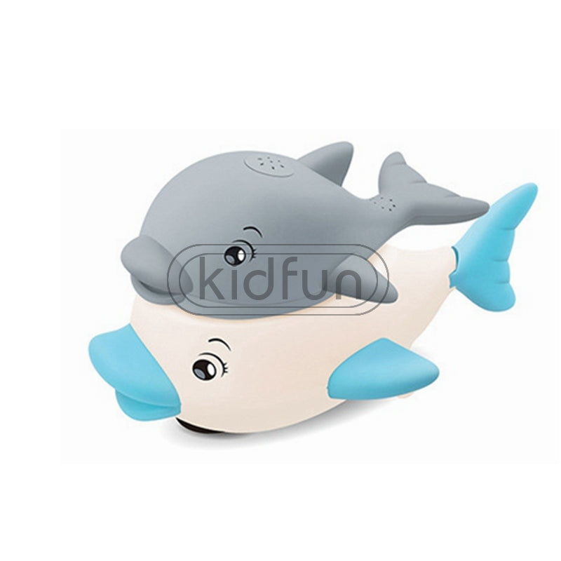 Baby Bath Toys Spray Water Whale LED Light Up Bath Toys for Kids
