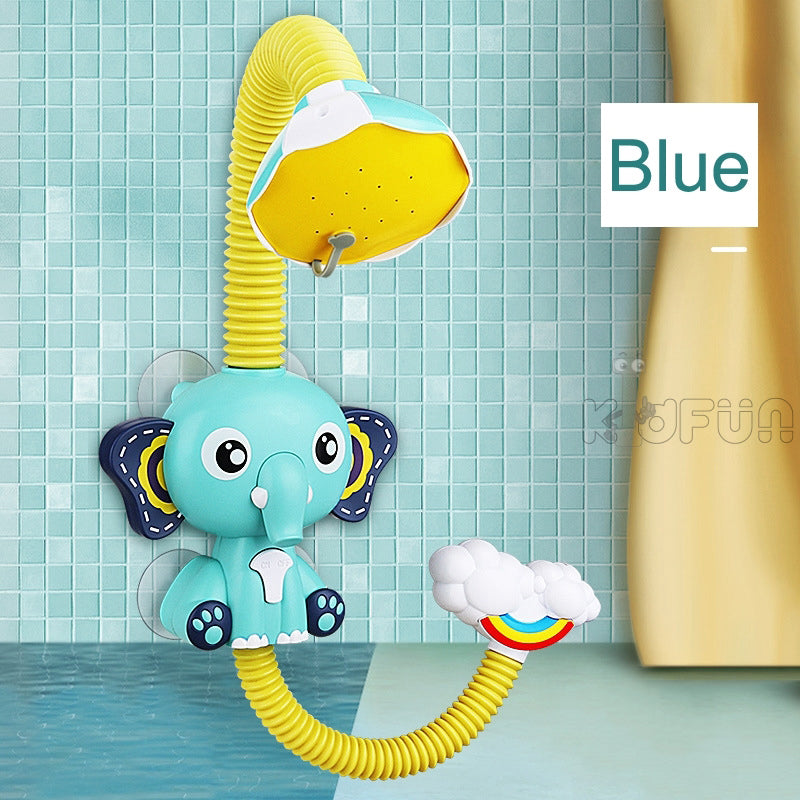 Baby Bath Toys for Kids Electric Elephant Sucker BaBy Bath Toys
