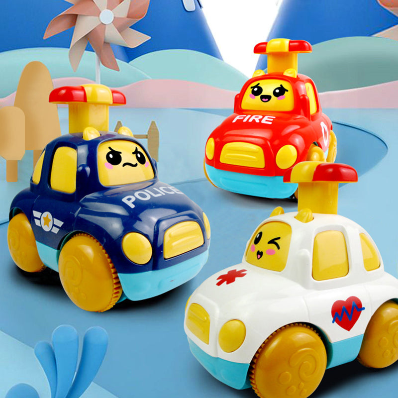 Children press inertia toy slide car toy gifts for boys and girls