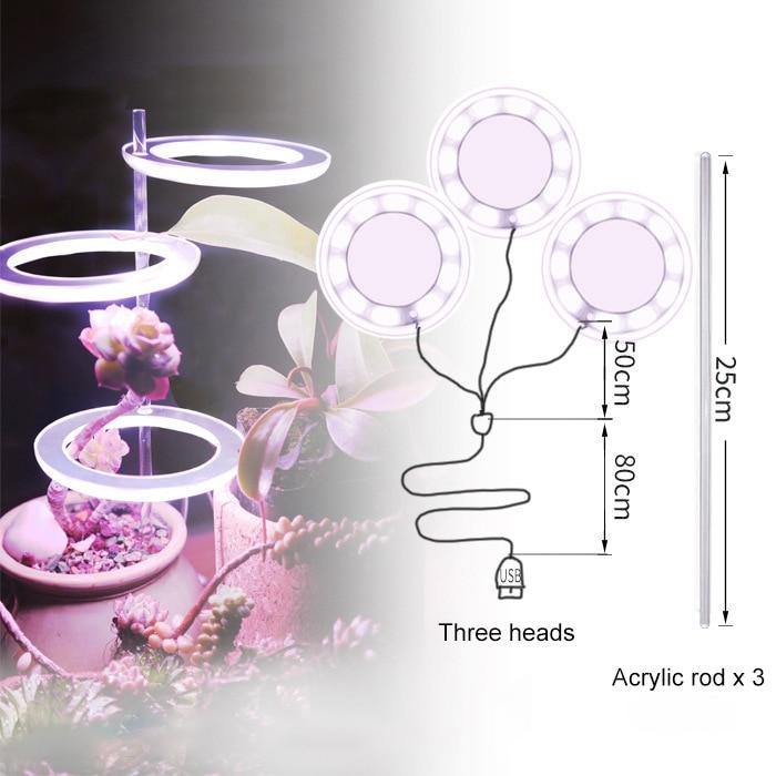 LED Grow Light Lamp Full Spectrum Phyto USB 5V Phytolamp For Plants Growth Lighting - asmpick
