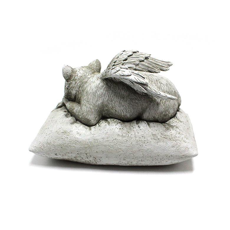 Dog/Cat With Angel Wings Memorial Statue - Aisitin Online