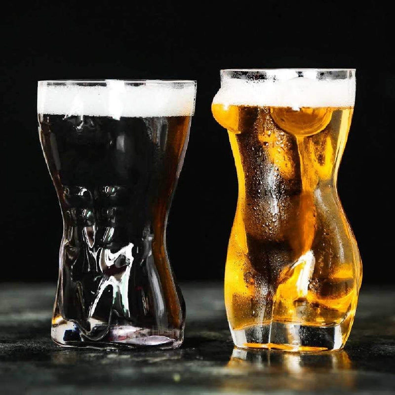 Naked 3D Beer Glass