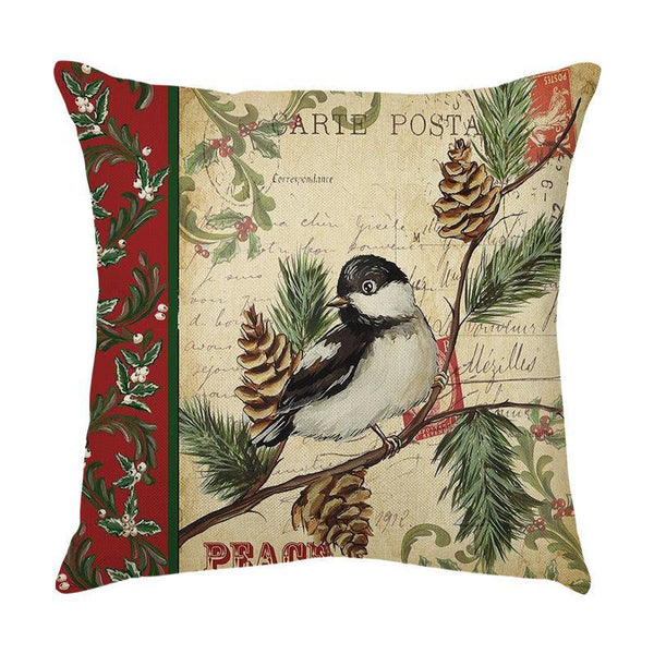 Birds Stained Pillow Covers（18 inch） - Aisitin Online