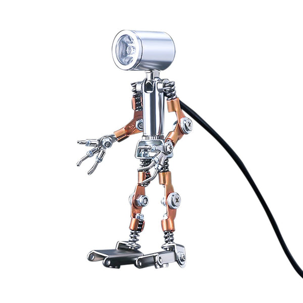 78Pcs  DIY Metal Little Night Light Lamp Man Figure Model Assembly Kit