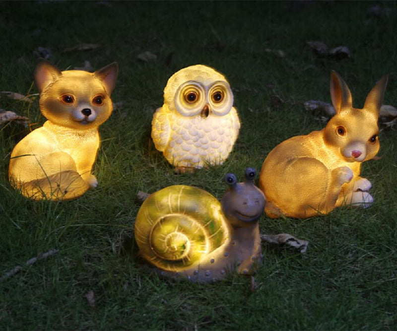Woodland Animals LED Garden Lights