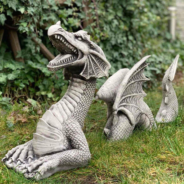 Decorative dragon statue garden - Aisitin Online