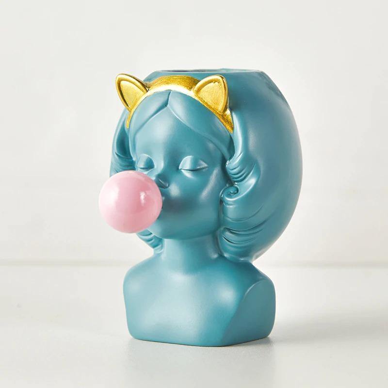 Mini Bubblegum Girl Planter - Aisitin Online